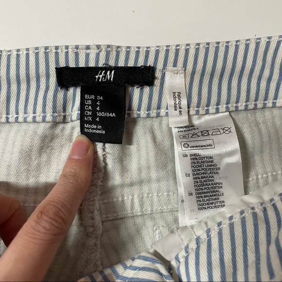 π3 for $25π H&M Striped Shorts - Picture 2 of 4